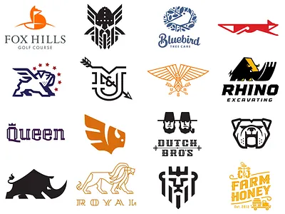 Logolounge Vol 10_Drib brand bruner design icon illustration logo mark mike monogram