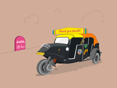 Hi Dribbble! debuts dribbble explore fist shot hello hello dribble idea illustration india invite mumbai shot thanks