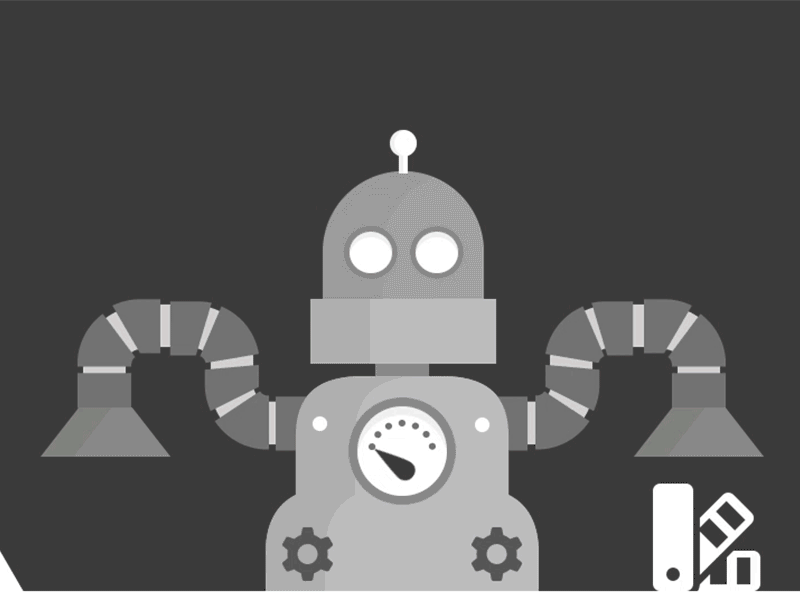 Robot Animation animation icons robot symbolicons