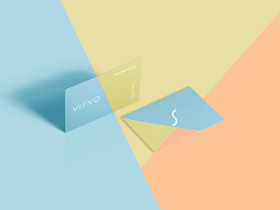 Visyo branding business card carte de design identité logo visite visuelle