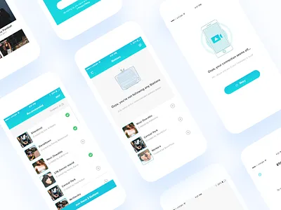 Station - Some iOS Screens app blue design groups interface ios iphone social station ui ux