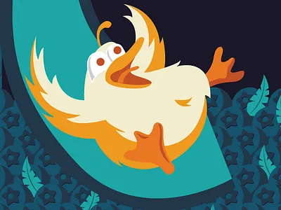 Chicken illustration vector