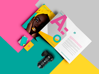 Afropx african branding business card colors creative design identité logo visuelle