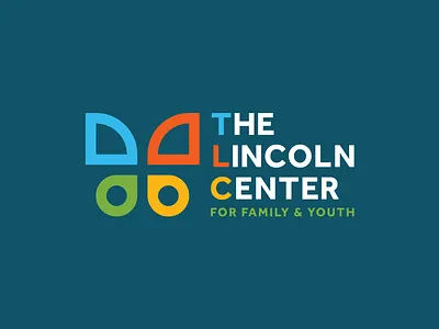 The Lincoln Center Logo branding butterfly geometric icon iconography icons identity insect logo minimal shape wing