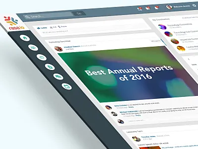 Social Media App Interface app comments feed interface navigation newsfeed notifications share social media ui users ux