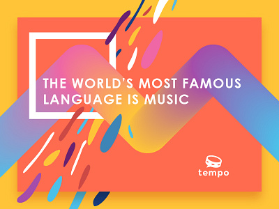 Tempo Visual Exploration 2 app identity logo music visual