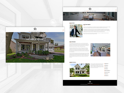 M House Development web design web development website wordpress