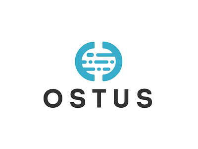Ostus Logo blue data fleet management silicon valley software tech