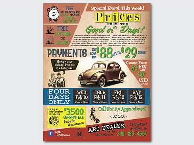 Sales Event Flyer