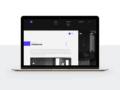 Factory - Article View clean design layout modern style template web design