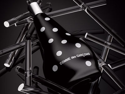 Comme des Garçons abstract glass photo photoshoot product