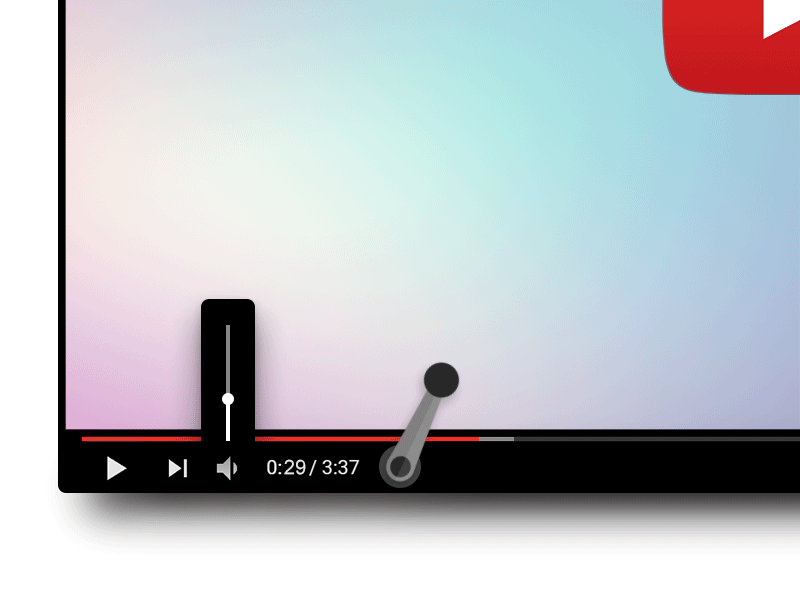 Volume Crank Handle | YouTube benda car crank design dribbble filipbenda invite ios iphone product ux youtube