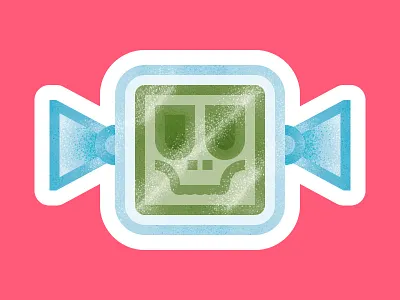 Poisoned candy bones candy dead death plastic skull sugar sweet