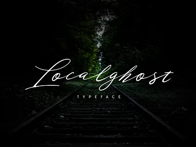 FREE Localghost Handwritten Font font free font free script free typeface script font