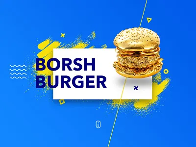 Borshburger index page borshburger burger promo website