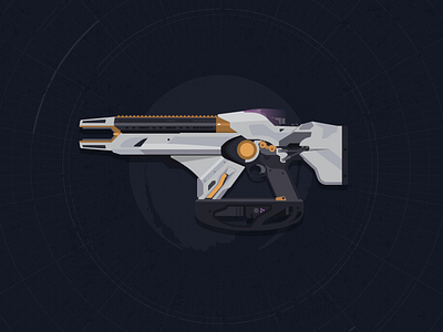 Mystery Project 5 "Voop Voop!" exotic gun exotic weapon fantasy fantasy gun fantasy weapon gun vector vector gun vector weapon voop weapon