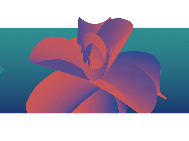 Out Of The Loop - Day 09 alcinoo animation flower gasta gif gradient loop out of the loop outoftheloop