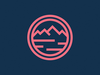 Outer Elements adventure logo mountains wordmark