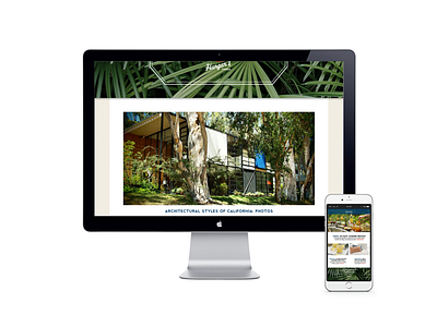 Hangar One Quintessential California Microsite branded content california desktop editorial microsite mobile responsive photo web