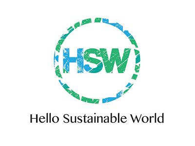 Logo Hsw branding design logo