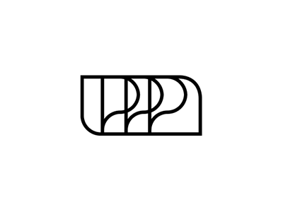 'Pippa' Logo abstract brand gif identity logo logotype type typography