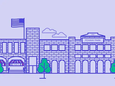 Fenway Park – Close Up fenway park