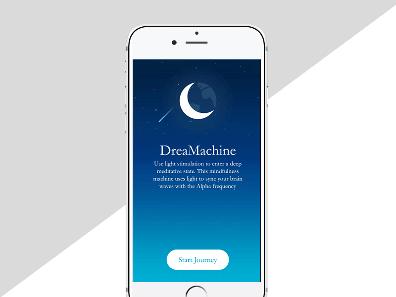 Dreamachine Home app dreamachine dreamscape ios10 motion