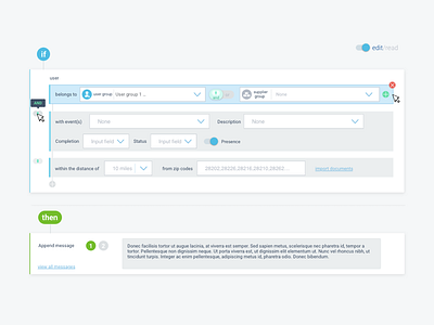 Some automatic rule builder concept business rules query builder rule builder