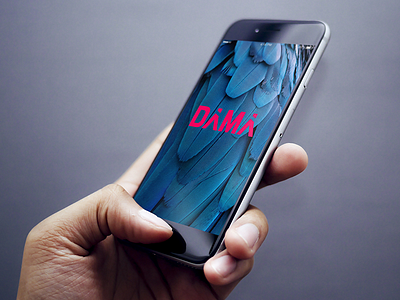 Dama Splash Screen app design app splash screen