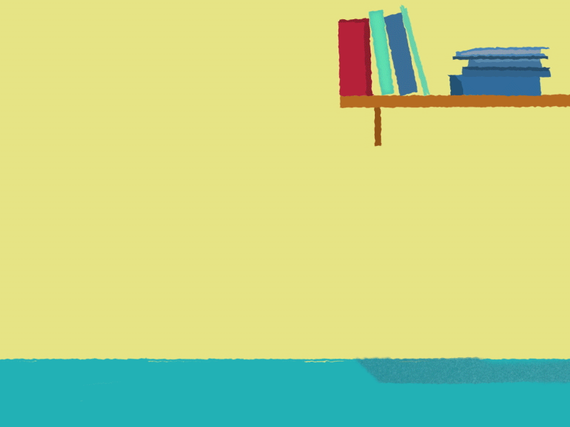 Brick Falling Off Shelf - Animation Exercise 03 2d after effects animation cel fundamentals gif