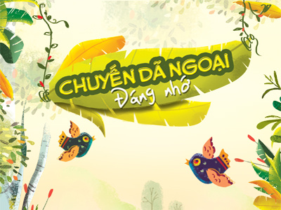 Picnic animation charactermotion cover design forest illustration bird graphics motion mountain drawing