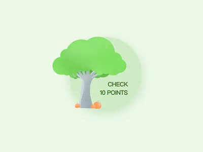illustration tree green icon illustration tree