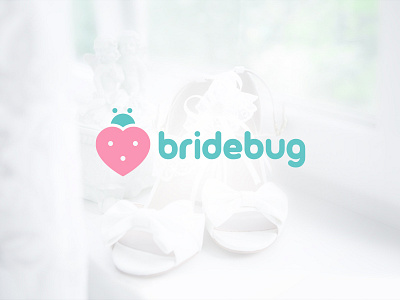 Bridebug heart ladybug love wedding