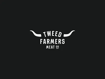 Tweed Farmers Logo branding butcher corporate identity design farmers identity logo meat