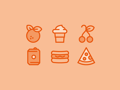 Summer time for Flaticon part I cream drink food fruit hotdog ice icecream junk pizza summer