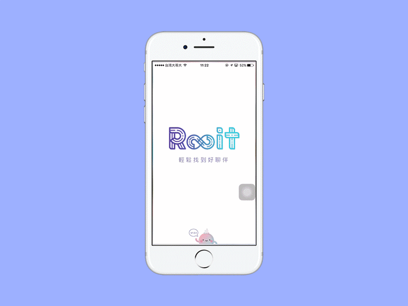 Social App Design - Rooit alicewu app design graphic gui minyuwu socialmedia ui userexperience ux visual wuminyu