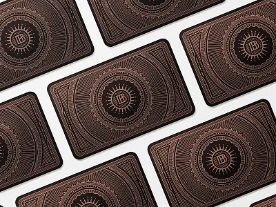 Baraka | Tattoo Studio card logo pattern tattoo