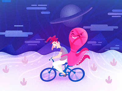 Hello, World first shot hello dribbble illustration