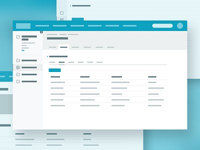 Wireframing big data blocks blue complex design low fidelity navigation sidebar tables ui ux wireframe wires