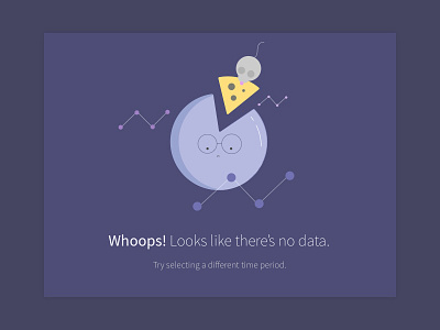 No Data Available! b2b dashboard data empty state flat illustration minimalism principle web ui ux