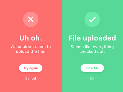Daily UI 011 — Flash Message alert daily ui daily ui 011 error flash message minimal simple success ui ux