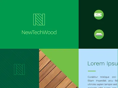 Brand Explorations for Deck Company brand branding green icon iconography identity logo minimal modern mood board work sans