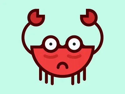 Avatars - sippylabs avatar crab illustration little mermaid sebastian vector