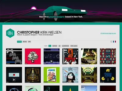 CKN 2016 Portfolio portfolio web design