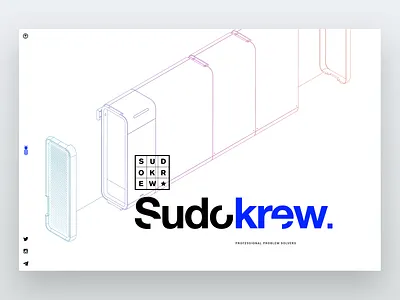 umi.io - Project Page I gradient hero illustration logo personal portfolio project typography web