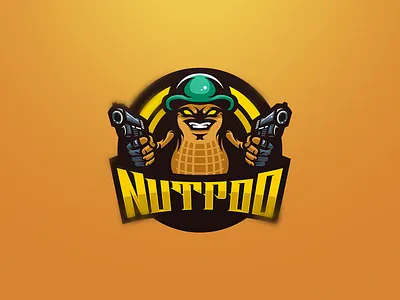 Nutpoo esports gaming logo logo design sport logo