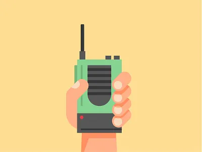 2-Way communication icon illustration nerf walkie talkie zedtown zombies