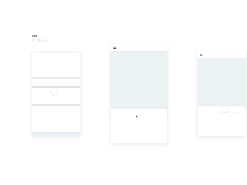 Card patterns card framer ios patterns prototyping