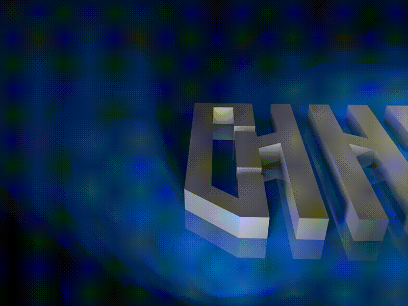 «СИНЕЧКА» for CINEMA 3d borshburger cinema4d lettering render typography vyaz