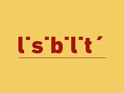 "Lisibilité" illustrator typography